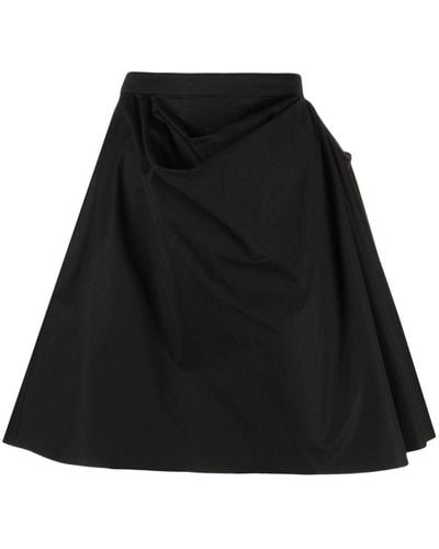 Alexander McQueen Cotton Skirt - Black