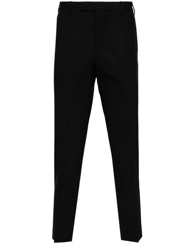 PT Torino Slim-cut Chino Pants - Black