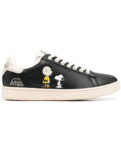 MOA X Snoopy Sneakers - Schwarz