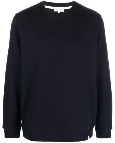 Norse Projects Crew-neck Long-sleeve Sweater - Blue