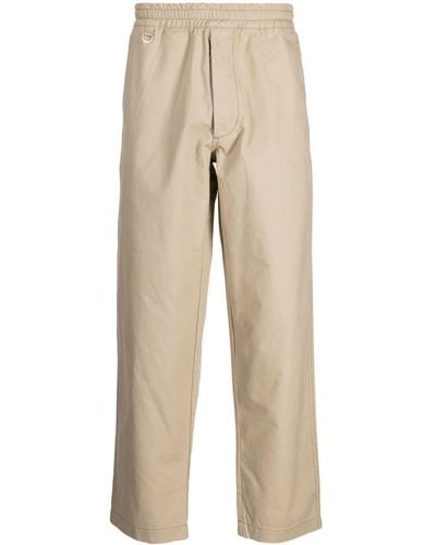 Chocoolate Pantalones chinos con parche del logo - Neutro