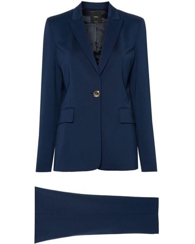 Pinko Single-breasted Suit - Blue