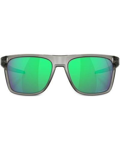 Oakley Eckige Leffingwell Sonnenbrille - Grün