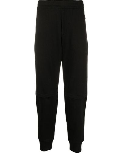 Alexander McQueen Embroidered Logo Patch Track Trousers - Black