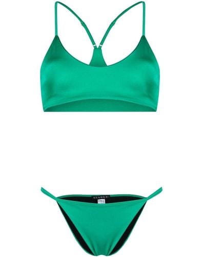 Manokhi Klassischer Bikini - Grün
