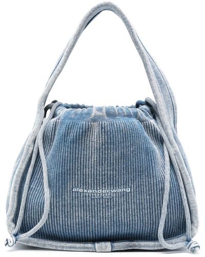 Alexander Wang Petit sac cabas Ryan - Bleu