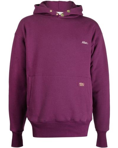 Advisory Board Crystals Double Weight Hoodie - Purple