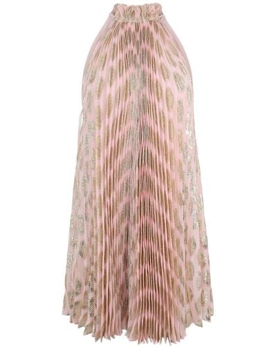 Alexis Isatta Murex Shell-print Minidress - Pink