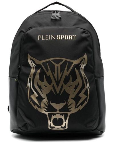 Philipp Plein Rubberised-logo Backpack - Black
