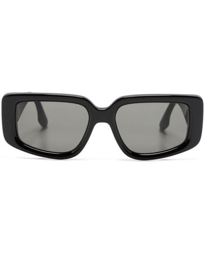 Victoria Beckham Rectangle-frame Sunglasses - Gray