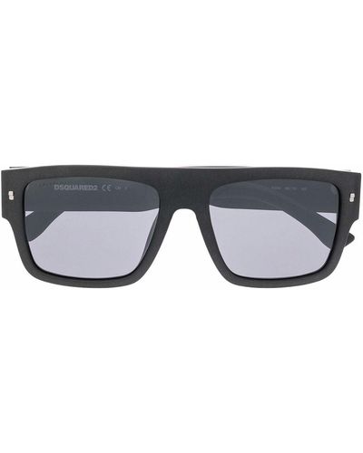 DSquared² Gafas de sol con logo en relieve - Negro
