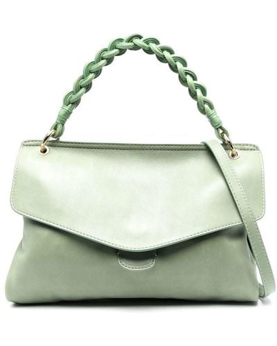 Officine Creative Nolita Woven-handle Shoulder Bag - Green