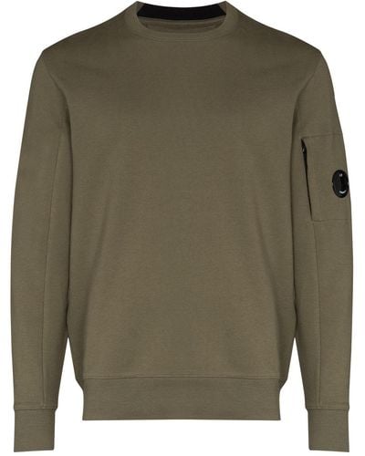 C.P. Company Sweater Met Logo - Groen