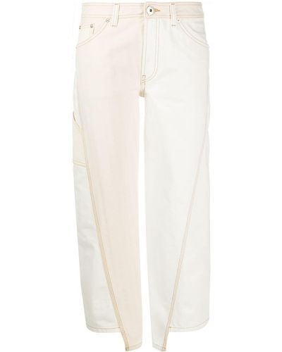 Lanvin Panelled Cropped Trousers - Multicolour
