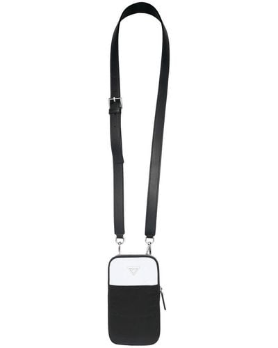 Emporio Armani Logo-plaque Phone Bag - White