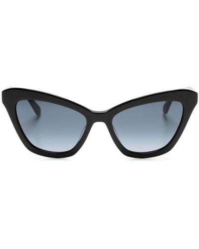 Kate Spade Amelie Sonnenbrille mit Cat-Eye-Gestell - Blau