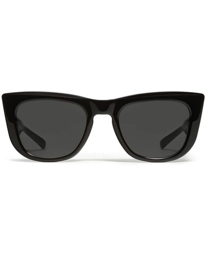 Maison Margiela X Gentle Monster lunettes de soleil 5G à monture papillon - Noir