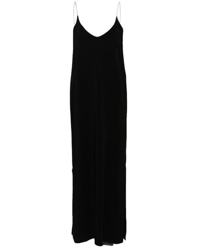 Thom Krom Chain-straps Maxi Dress - Black