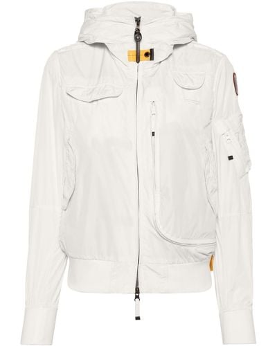 Parajumpers Gori Spring Hooded Jacket - White
