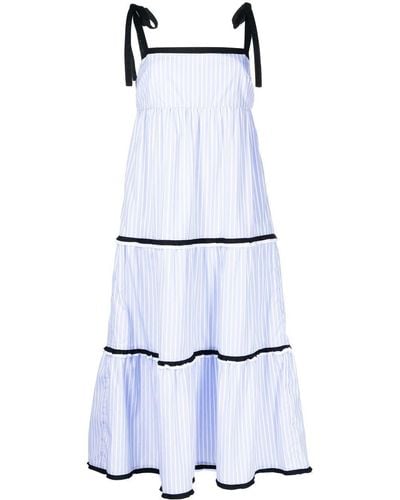 Macgraw Lulu ティアード ドレス - ホワイト