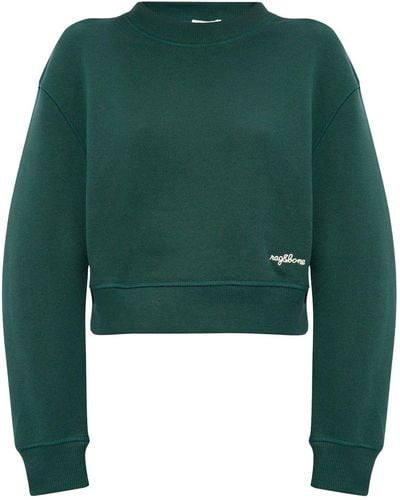 Rag & Bone Vintage Terry Cotton Sweatshirt - Groen