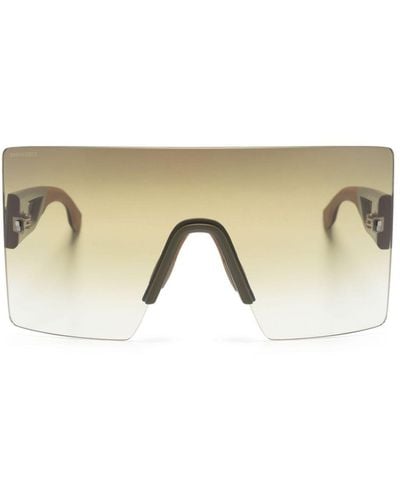DSquared² Rahmenlose Oversized-Sonnenbrille - Natur
