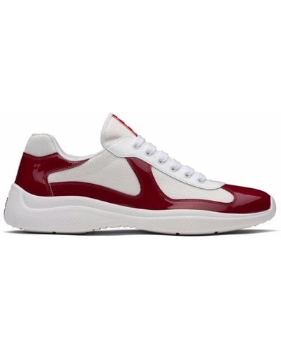 Prada America's Cup Low-top Trainers - Red