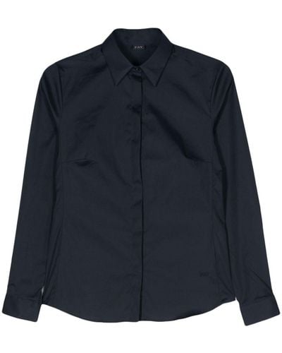 Fay Getailleerde Blouse - Blauw