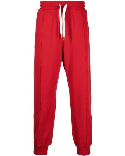 Casablancabrand Logo-patch Track Pants - Red