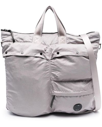 C.P. Company Large Tote Bag - Grey