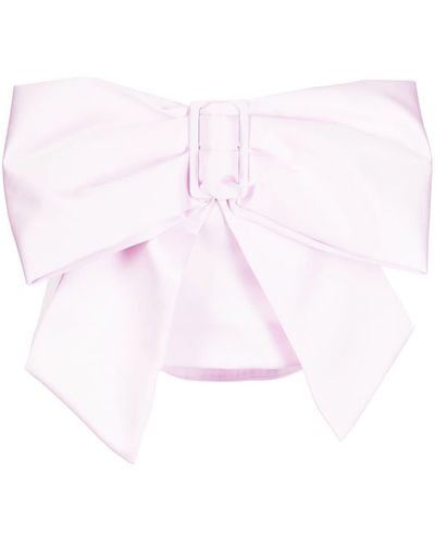 Vivetta Bow-effect Short Skirt - Pink