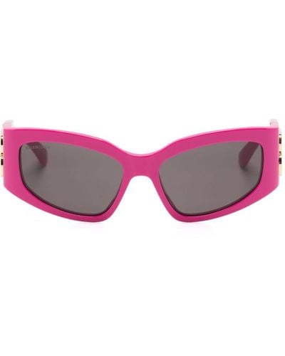 Balenciaga Bossy Cat-Eye-Sonnenbrille - Pink