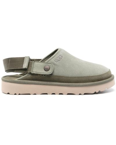 UGG Goldencoast Clogs aus Wildleder - Grau