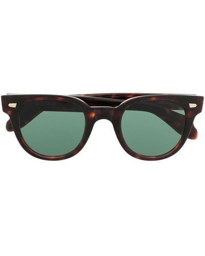 Cutler and Gross Tortoiseshell Effect Sunglasses - Green
