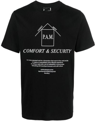 Perks And Mini A.c.a.b Graphic-print T-shirt - Black