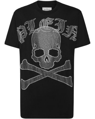Philipp Plein Gothic Plein Tシャツ - ブラック