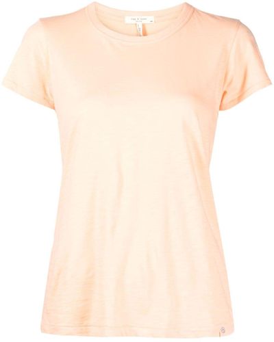 Rag & Bone Camiseta con cuello redondo - Neutro