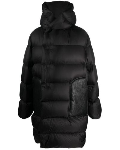 Rick Owens Quilted Puffer Coat - Black