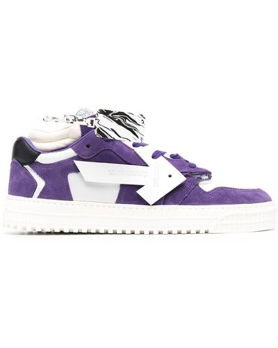 Off-White c/o Virgil Abloh Arrows-motif Low-top Sneakers - Purple