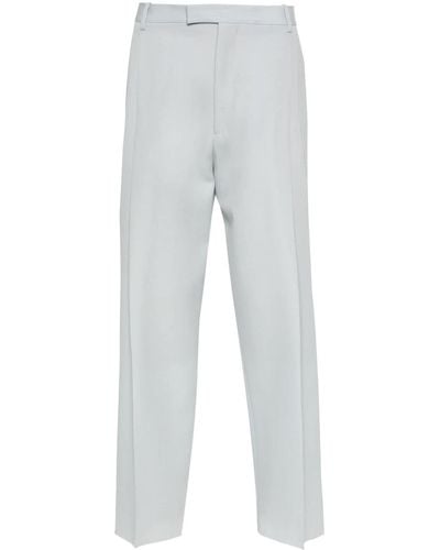 Off-White c/o Virgil Abloh Pantalones de vestir con rayas laterales - Blanco