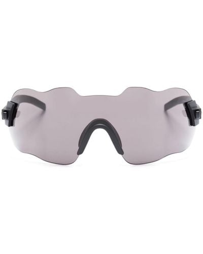 Kuboraum E90 Rimless Lenses Sunglasses - Grijs