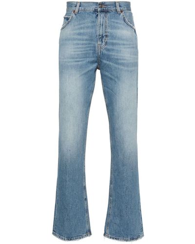 Haikure Fergus Mid-rise Straight-leg Jeans - Blue