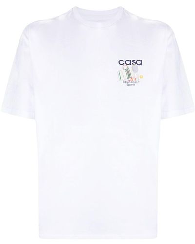 Casablancabrand Équipement Sportif T-Shirt - Weiß