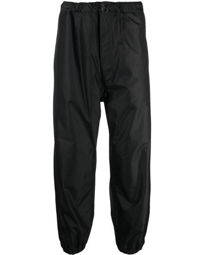 Comme des Garçons Drawstring-waistband Track Pants - Black