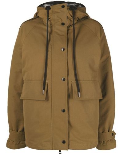 Moncler Gewatteerde Parka - Groen