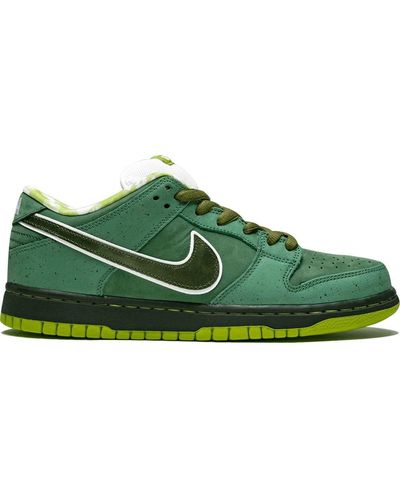 Nike X Concepts Sb Dunk Low Pro Og Qs "green Lobster" Sneakers