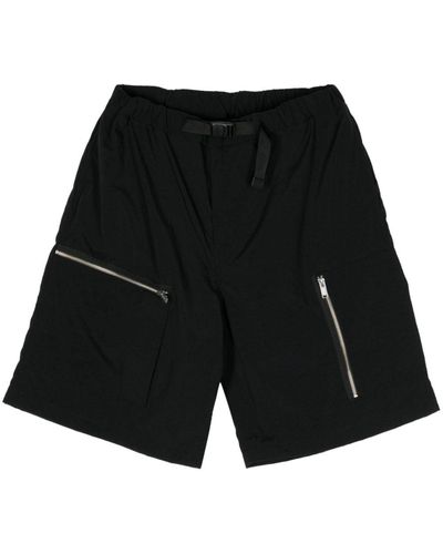 Undercover Trainingsshorts Met Riem - Zwart