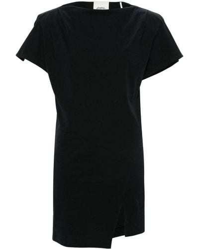 Isabel Marant Silvane Cotton Dress - Black