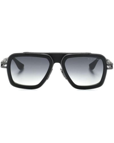 Dita Eyewear Lxn-evo Pilot-frame Sunglasses - Black