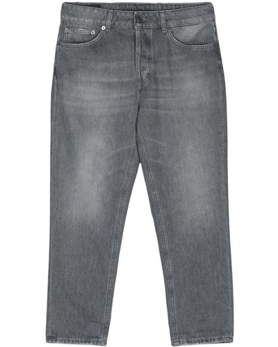 Dondup Koons Cropped Jeans - Grey